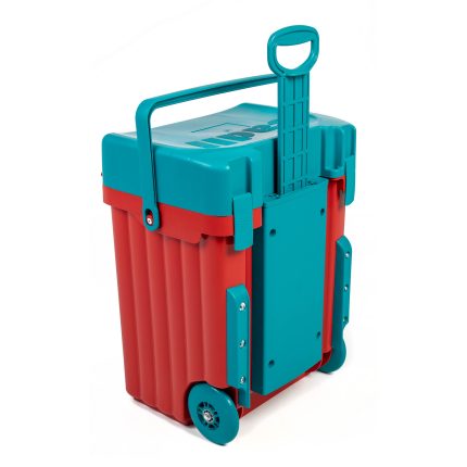 Red & Turquoise